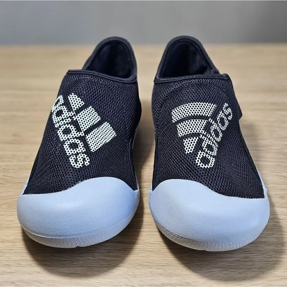 Adidas Altaventure Sport Swim Sandals Water Shoes Oreo Black Grey White 2Y New